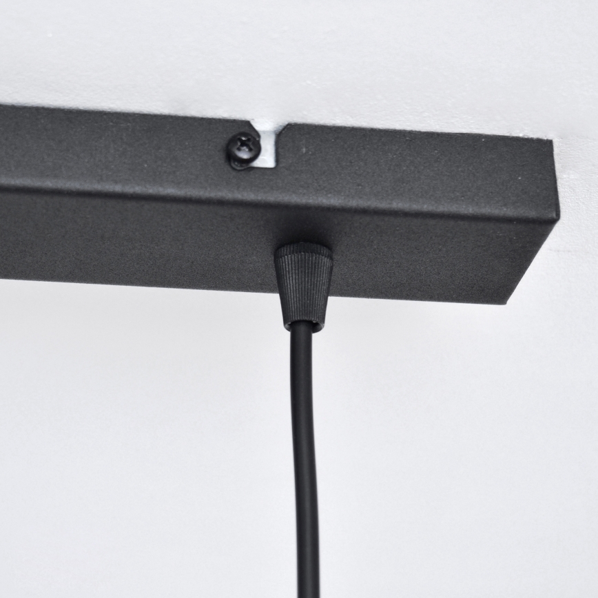 Κρεμαστό φωτιστικό οροφής LED VOLTA 2xE27/15W/230V μαύρο/χρυσαφί