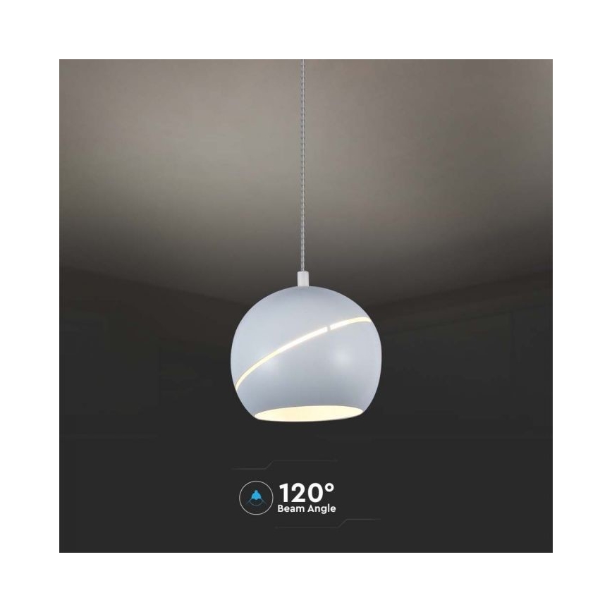 Κρεμαστό φωτιστικό οροφής LED αφής LED/8,5W/230V 3000K λευκό