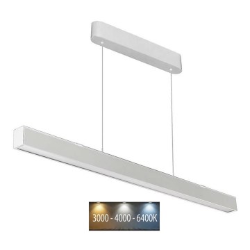 Κρεμαστό φωτιστικό οροφής LED ράγα LED/40W/230V 3000/4000/6400K λευκό