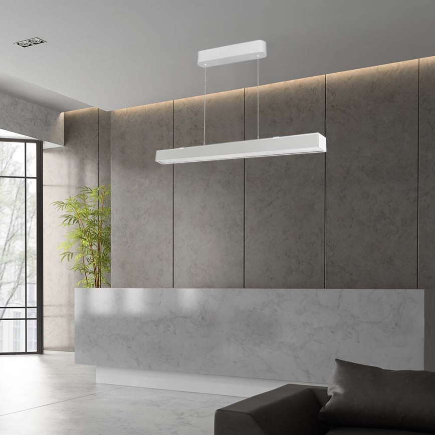 Κρεμαστό φωτιστικό οροφής LED ράγα LED/40W/230V 3000/4000/6400K λευκό
