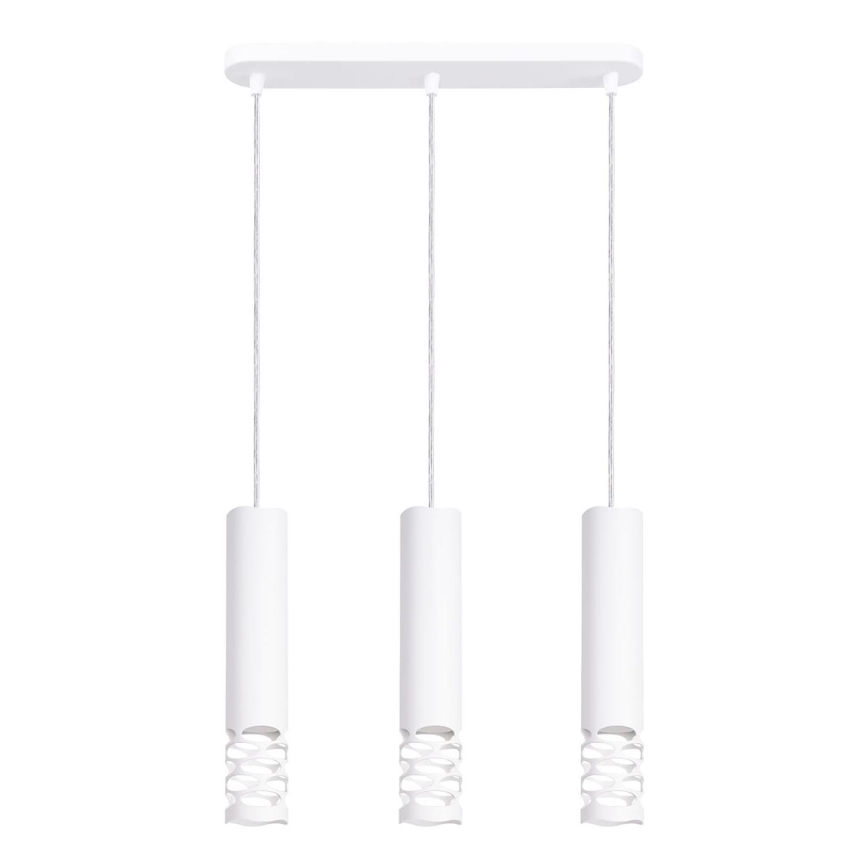 Κρεμαστό φωτιστικό οροφής LIRO 3xGU10/10W/230V λευκό