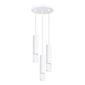Κρεμαστό φωτιστικό οροφής LIRO 3xGU10/10W/230V λευκό