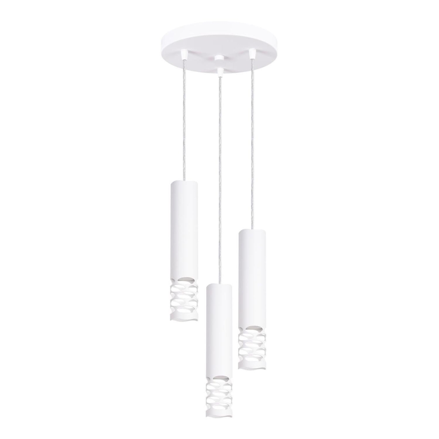 Κρεμαστό φωτιστικό οροφής LIRO 3xGU10/10W/230V λευκό