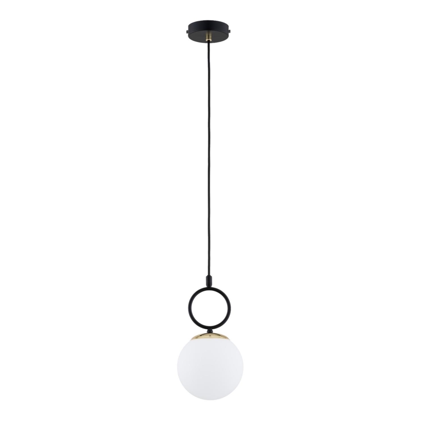 Κρεμαστό φωτιστικό οροφής LISTER 1xE14/10W/230V μαύρο/λευκό