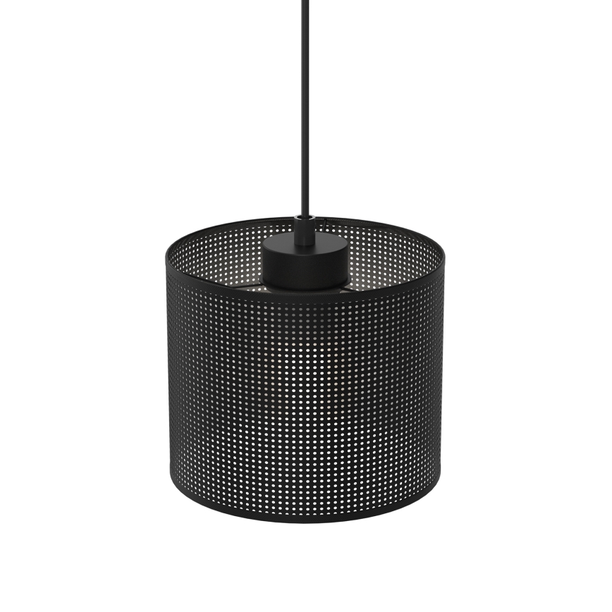Κρεμαστό φωτιστικό οροφής LOFT SHADE 1xE27/60W/230V διάμετρος 18 cm μαύρο