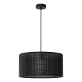 Κρεμαστό φωτιστικό οροφής LOFT SHADE 1xE27/60W/230V διάμετρος 40 cm μαύρο