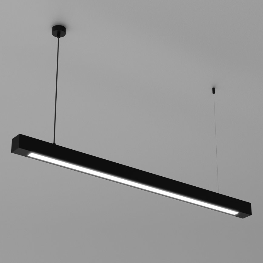Κρεμαστό φωτιστικό οροφής LUNGO T8 1xG13/18W/230V μαύρο