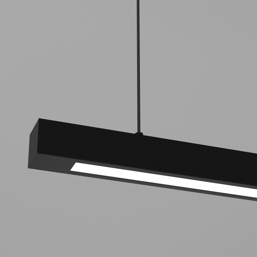 Κρεμαστό φωτιστικό οροφής LUNGO T8 1xG13/18W/230V μαύρο