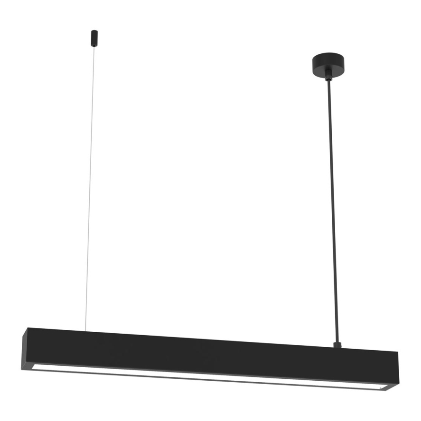 Κρεμαστό φωτιστικό οροφής LUNGO T8 1xG13/9W/230V μαύρο