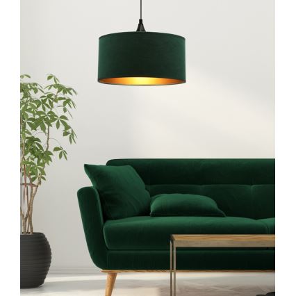 Κρεμαστό φωτιστικό οροφής MALOTO 1xE27/60W/230V πράσινο