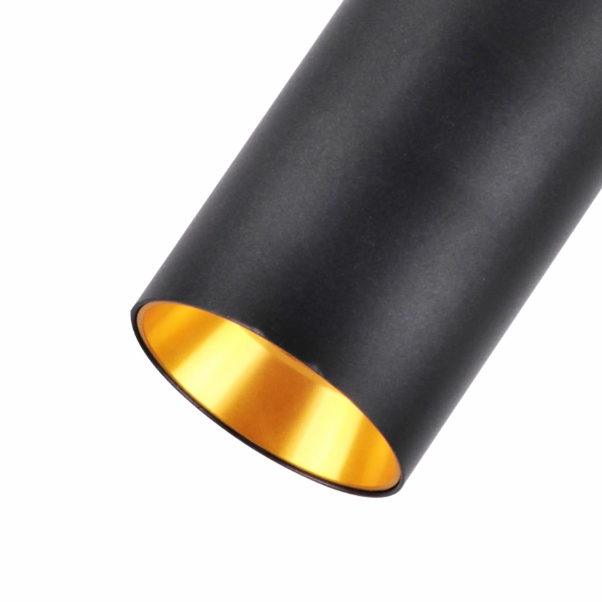 Κρεμαστό φωτιστικό οροφής  MARIBEL 4xGU10/10W/230V μαύρο