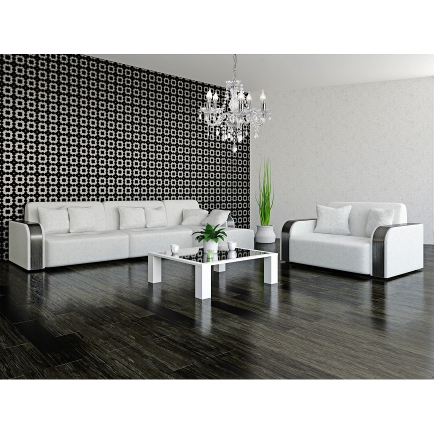 Κρεμαστό φωτιστικό οροφής MARIE 5xE14/40W/230V γυαλιστερό χρώμιο