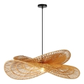 Κρεμαστό φωτιστικό οροφής MARIPOSA 1xE27/40W/230V διάμετρος 80 cm γιούτα
