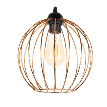 Κρεμαστό φωτιστικό οροφής MATT 2xE27/60W/230V spider μαύρο/χαλκός