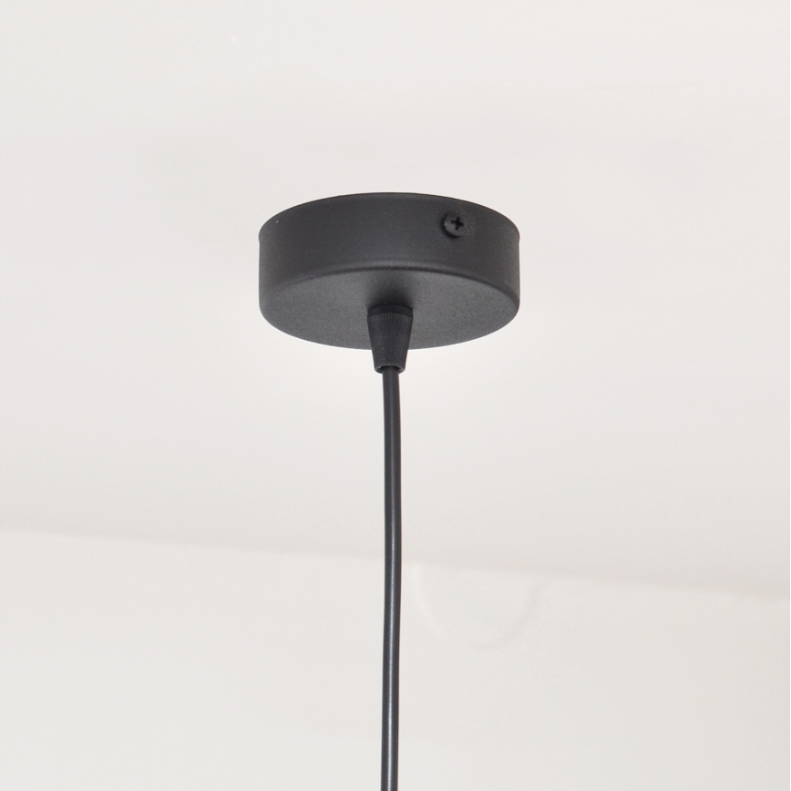 Κρεμαστό φωτιστικό οροφής MELODY 1xE27/15W/230V μαύρο