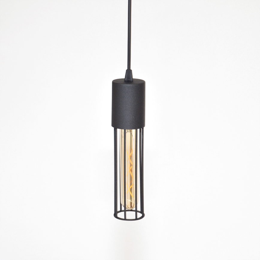 Κρεμαστό φωτιστικό οροφής MELODY 2xE27/15W/230V μαύρο