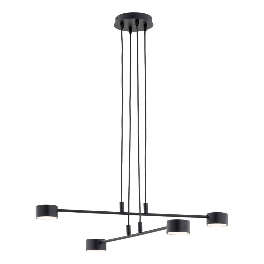 Κρεμαστό φωτιστικό οροφής MODUS 4xGX53/12W/230V μαύρο