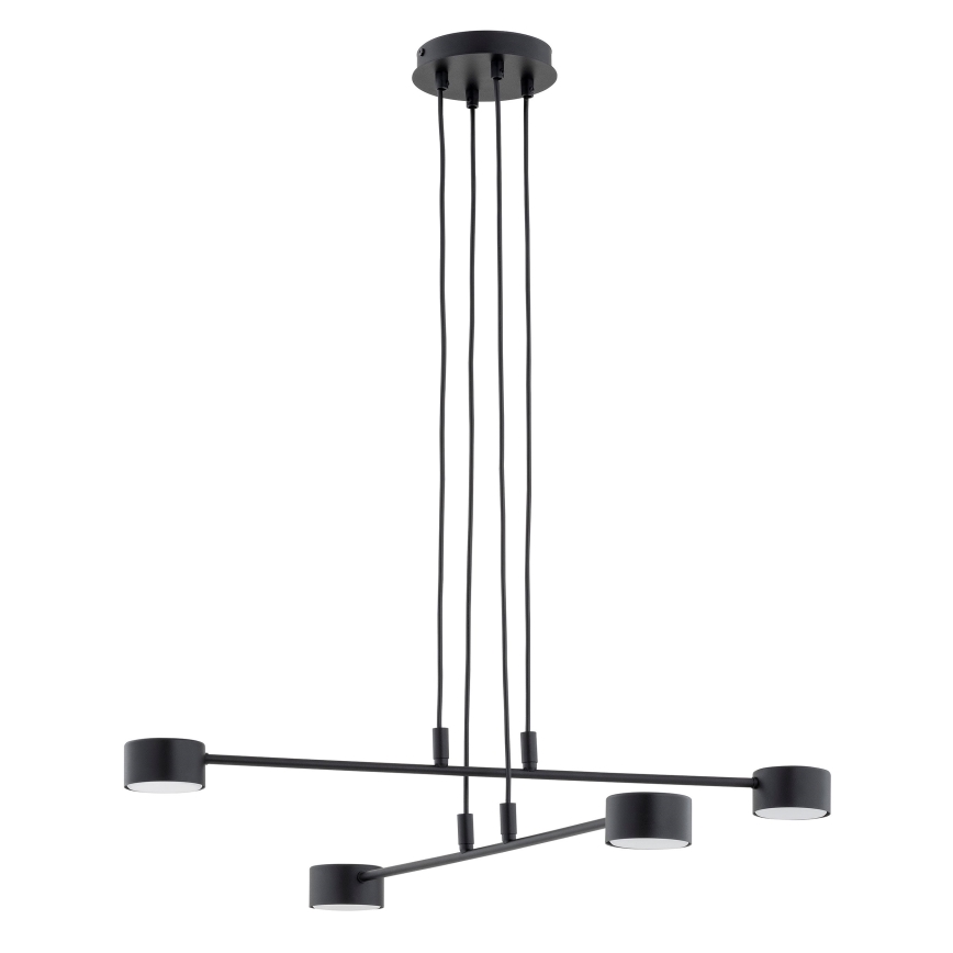 Κρεμαστό φωτιστικό οροφής MODUS 4xGX53/12W/230V μαύρο
