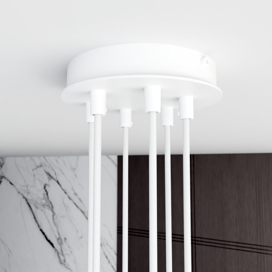 Κρεμαστό φωτιστικό οροφής MODUS 6xGX53/10W/230V λευκό