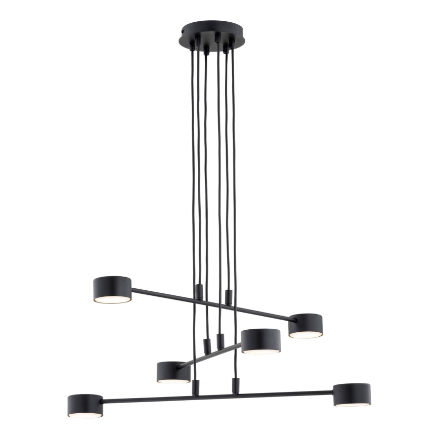 Κρεμαστό φωτιστικό οροφής MODUS 6xGX53/10W/230V μαύρο