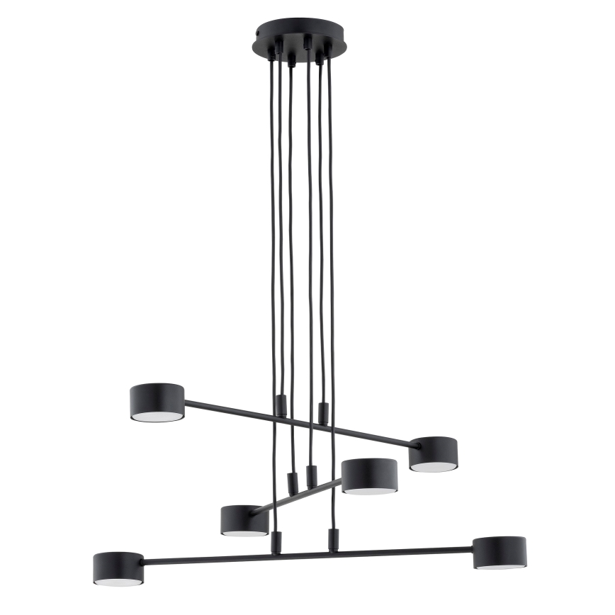 Κρεμαστό φωτιστικό οροφής MODUS 6xGX53/10W/230V μαύρο
