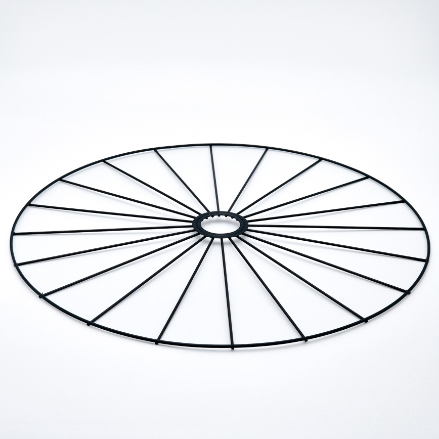 Κρεμαστό φωτιστικό οροφής MONTANA 1xE27/15W/230V διάμετρος 45 cm μαύρο