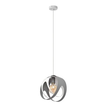 Κρεμαστό φωτιστικό οροφής MOONLIGHT 1xE27/15W/230V γκρι