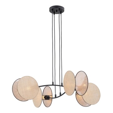 Κρεμαστό φωτιστικό οροφής MOTIF 4xE14/10W/230V μπεζ