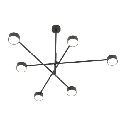 Κρεμαστό φωτιστικό οροφής NATSU 6xGX53/12W/230V μαύρο