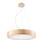 Κρεμαστό φωτιστικό οροφής NATURAL 3xE27/60W/230V ø 47 cm πεύκο