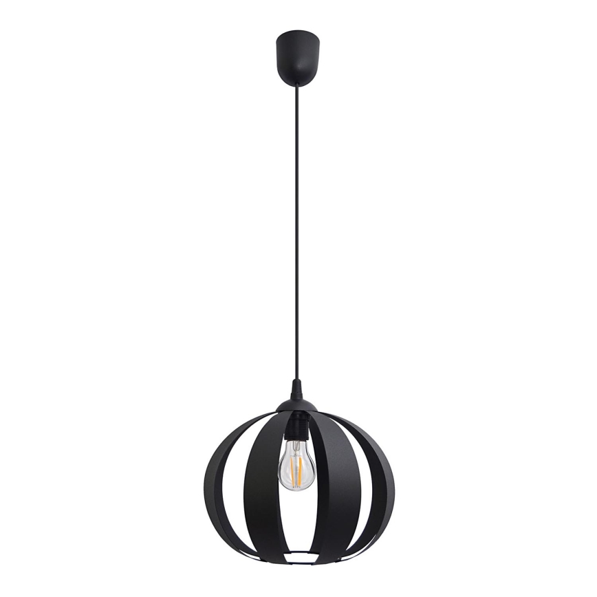 Κρεμαστό φωτιστικό οροφής NEWTON 1xE27/15W/230V μαύρο