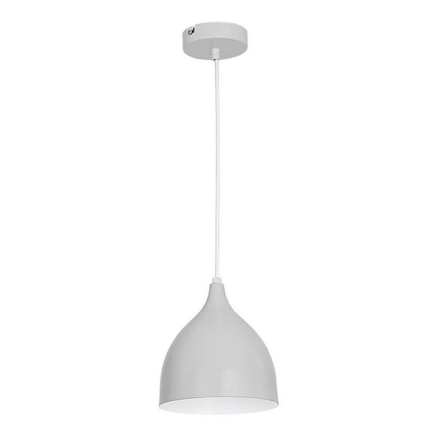 Κρεμαστό φωτιστικό οροφής NOAK 1xE27/15W/230V γκρι