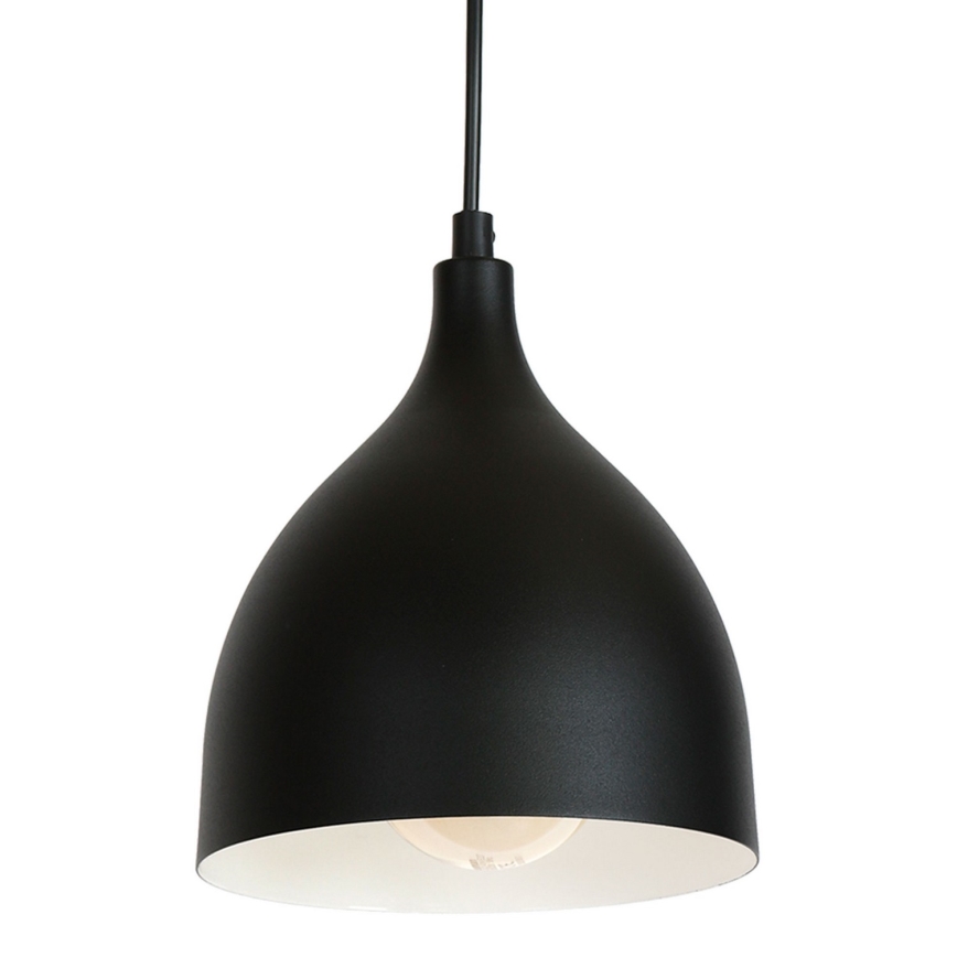 Κρεμαστό φωτιστικό οροφής NOAK 1xE27/15W/230V μαύρο