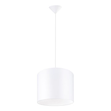 Κρεμαστό φωτιστικό οροφής NOVA 1xE27/15W/230V διάμετρος 30 cm λευκό