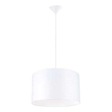 Κρεμαστό φωτιστικό οροφής NOVA 1xE27/15W/230V διάμετρος 40 cm λευκό