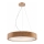 Κρεμαστό φωτιστικό οροφής OAK 3xE27/60W/230V δρυς ø 47,5 cm
