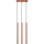 Κρεμαστό φωτιστικό οροφής PASTELO 3xG9/8W/230V κόκκινο