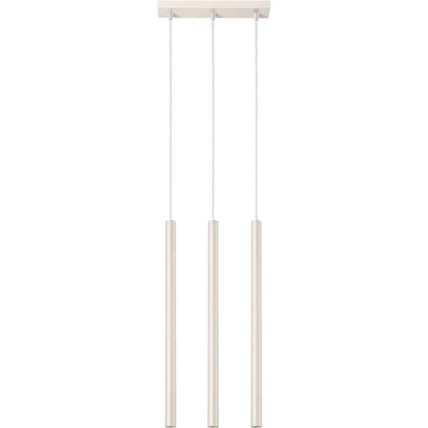 Κρεμαστό φωτιστικό οροφής PASTELO 3xG9/8W/230V κρεμ