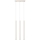 Κρεμαστό φωτιστικό οροφής PASTELO 3xG9/8W/230V κρεμ