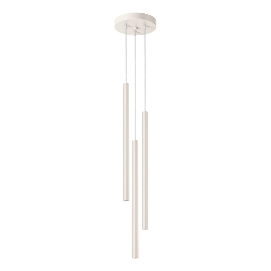 Κρεμαστό φωτιστικό οροφής PASTELO 3xG9/8W/230V κρεμ