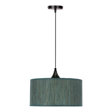 Κρεμαστό φωτιστικό οροφής  PATTI 1xE27/60W/230V διάμετρος 30 cm πράσινο