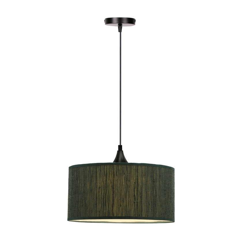 Κρεμαστό φωτιστικό οροφής  PATTI 1xE27/60W/230V διάμετρος 30 cm πράσινο