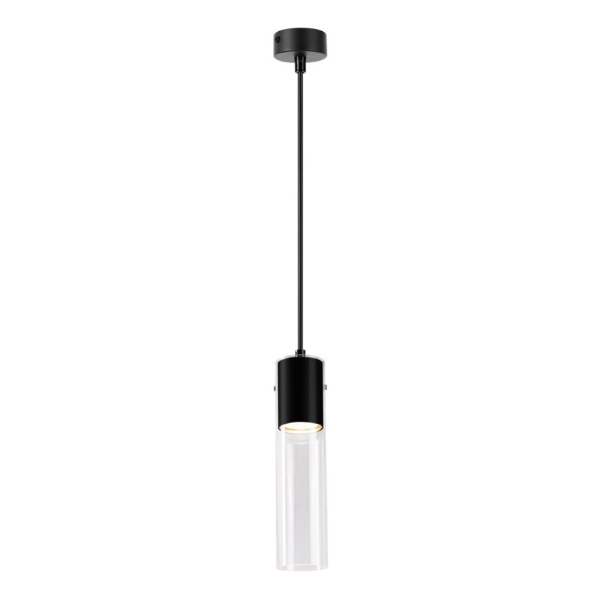 Κρεμαστό φωτιστικό οροφής RICKY 1xGU10/10W/230V μαύρο