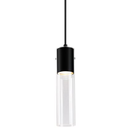 Κρεμαστό φωτιστικό οροφής RICKY 1xGU10/10W/230V μαύρο