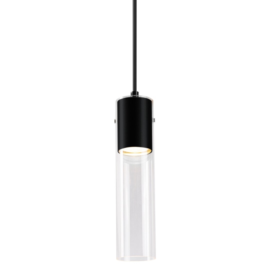 Κρεμαστό φωτιστικό οροφής RICKY 1xGU10/10W/230V μαύρο