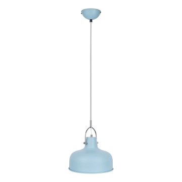 Κρεμαστό φωτιστικό οροφής ROMI 1xE27/40W/230V μπλε