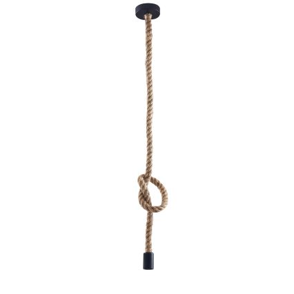 Κρεμαστό φωτιστικό οροφής ROPE 1xE27/12W/230V