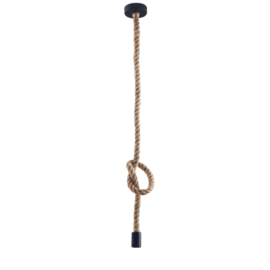 Κρεμαστό φωτιστικό οροφής ROPE 1xE27/12W/230V