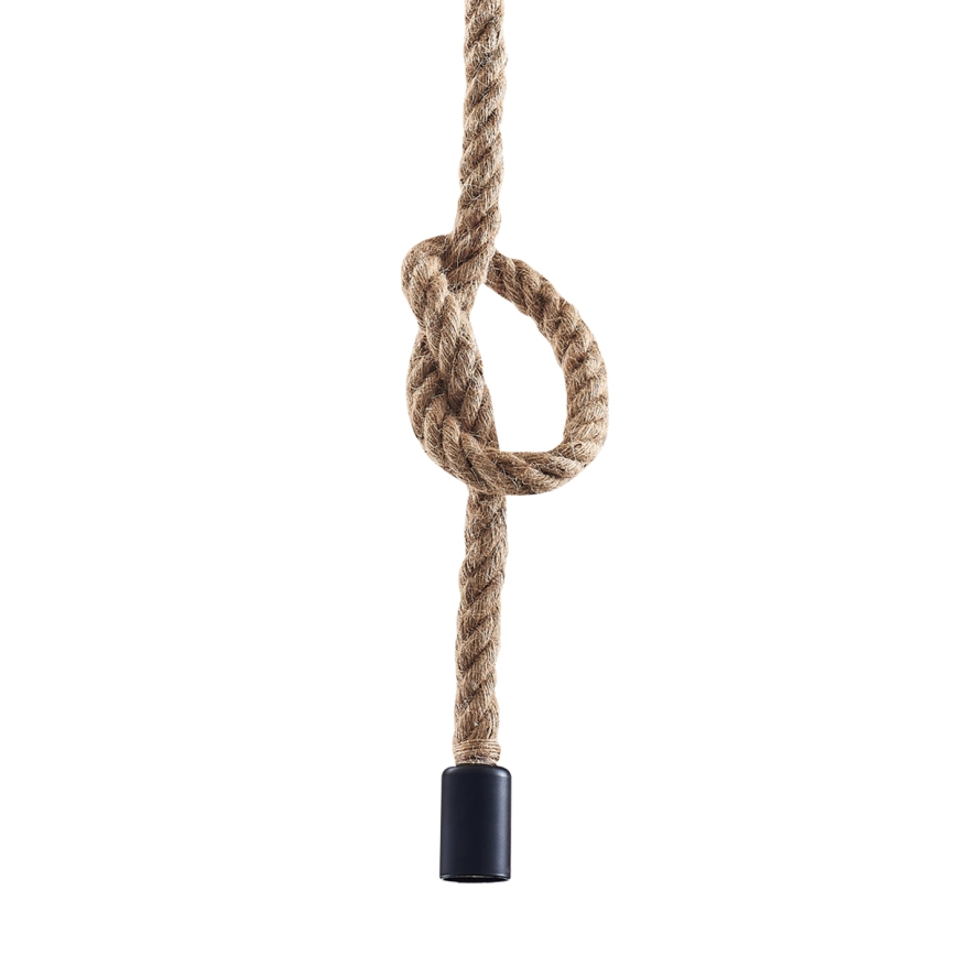 Κρεμαστό φωτιστικό οροφής ROPE 1xE27/12W/230V