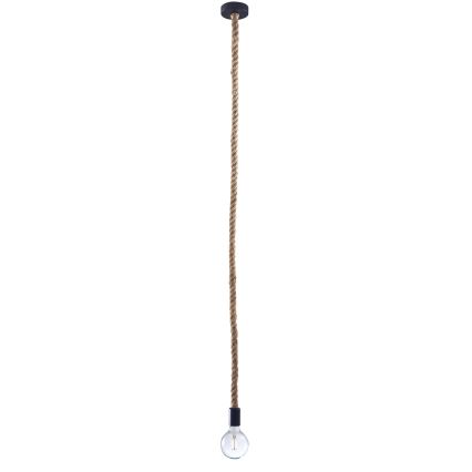 Κρεμαστό φωτιστικό οροφής ROPE 1xE27/12W/230V